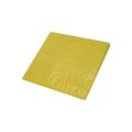 Harpster Of Philipsburg Light Duty Tarp, High Visibility Yellow, High-Density Polyethylene Y18x24